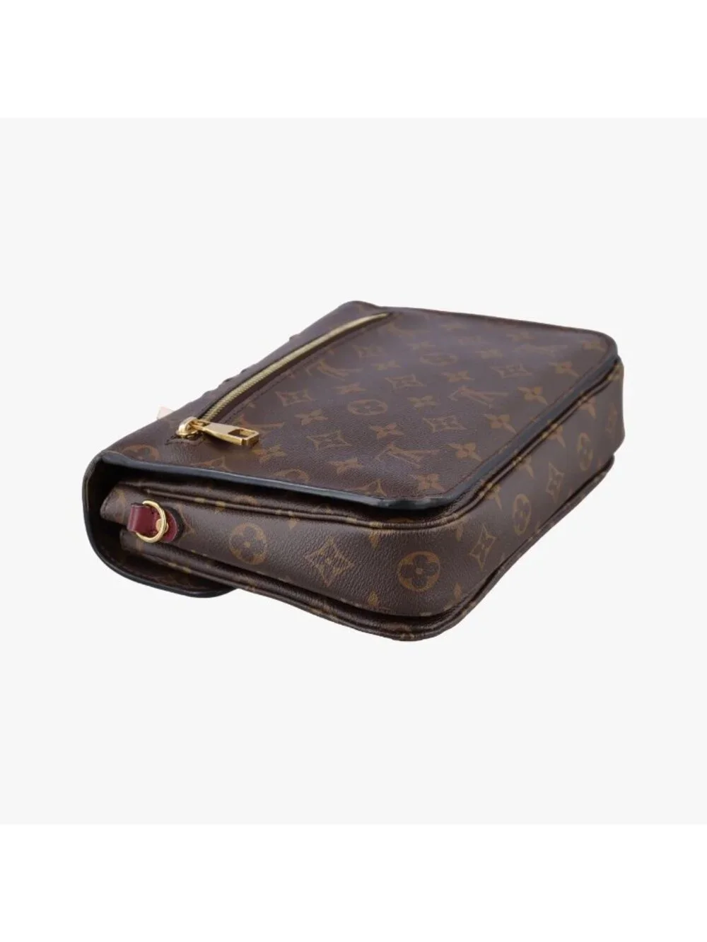 Louis Vuitton Pochette Metis Monogram Brown Canvas Handbag